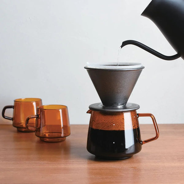 Sepia Jug 4 Cups - Amber