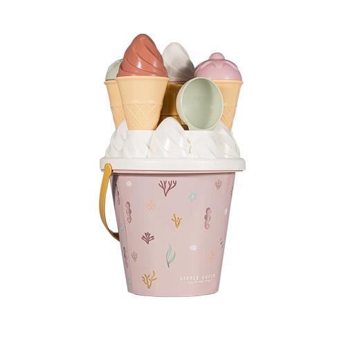 Ice Cream Bucket Beach Set - Ocean Dreams Pink