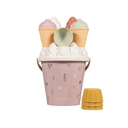 Ice Cream Bucket Beach Set - Ocean Dreams Pink