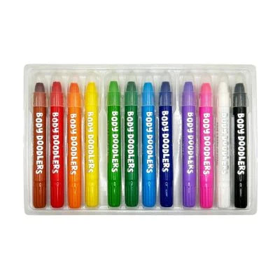Body Doodlers: Face & Body Crayons - Set of 12