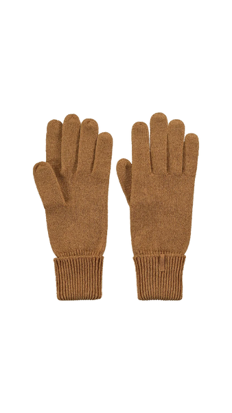 Barts - Fine Knitted Gloves - Walnut - Large