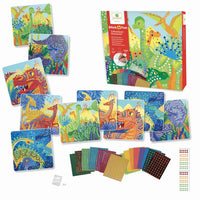Stick 'n Fun Mosaic Dinosaurs Kit