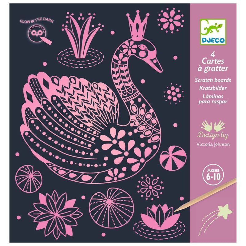 Glow in the Dark Scratch Cards - Wonderful World