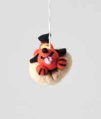 Frank, Hotdog Dog Hanging Felt Ornament
