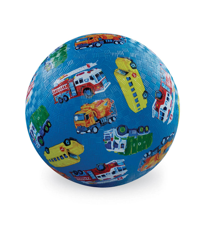 Crocodile Creek City Vehicles Playball 7 Inch Kids Ball