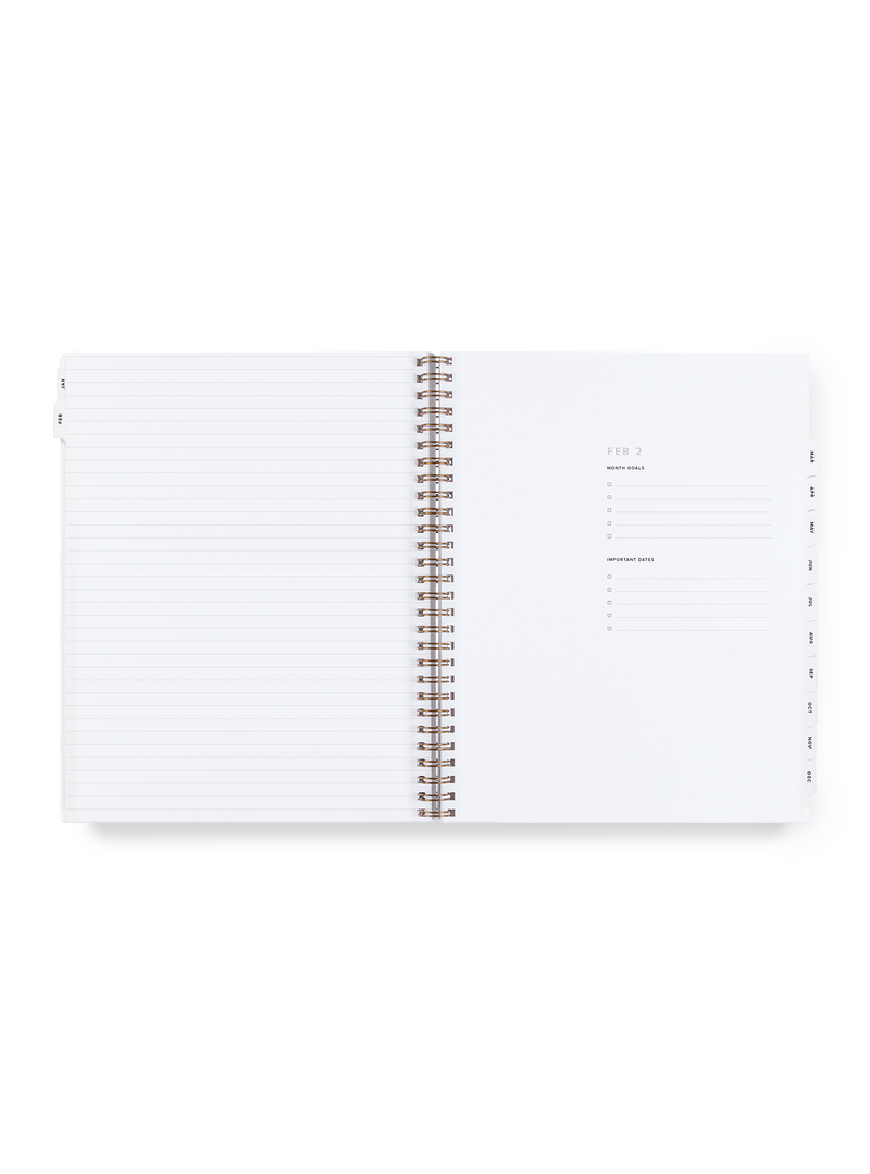2026 Year Task Planner: Fern Green / None