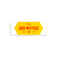 The Odd Mistake Printed Eraser