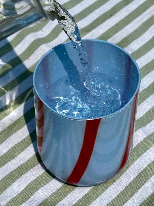 Atina Tumbler - Blue/Red