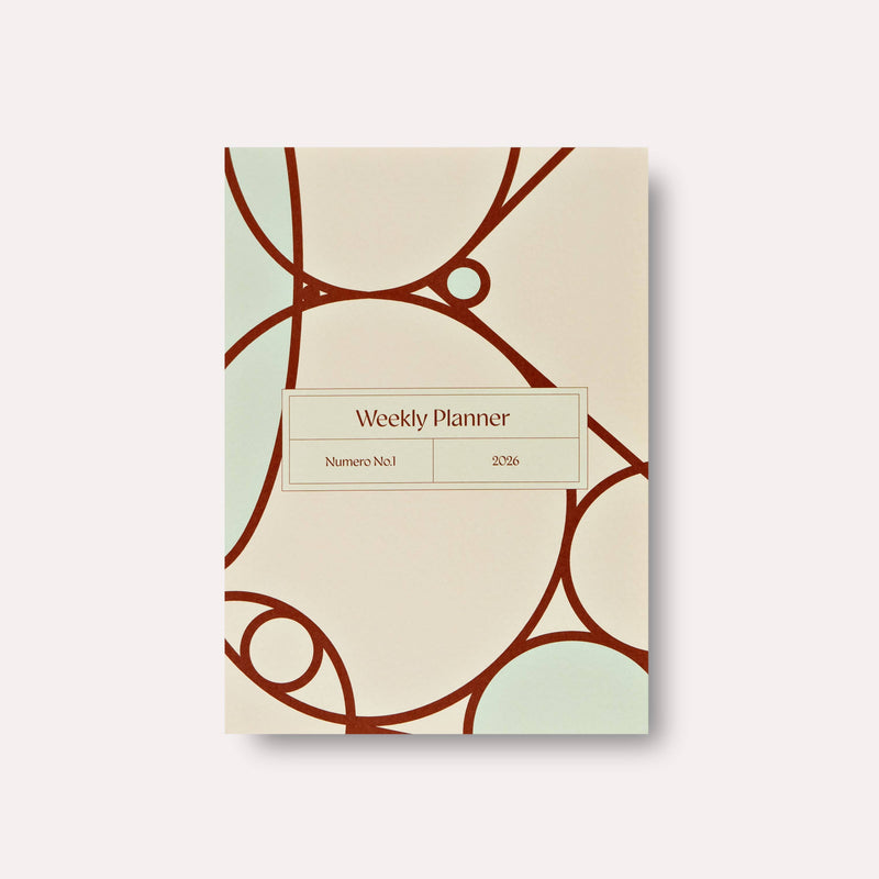 Numero 2026 Dated Weekly Planner Book