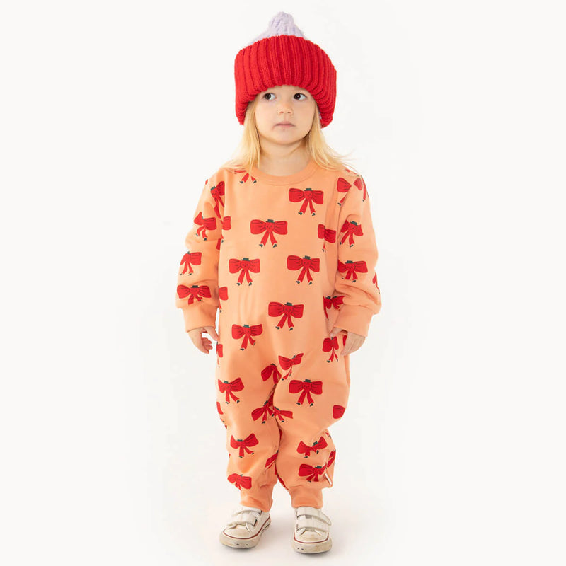 Tinycottons - Tiny Bow One-Piece - Light Rust