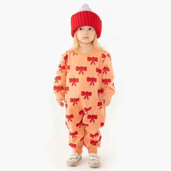 Tinycottons - Tiny Bow One-Piece - Light Rust
