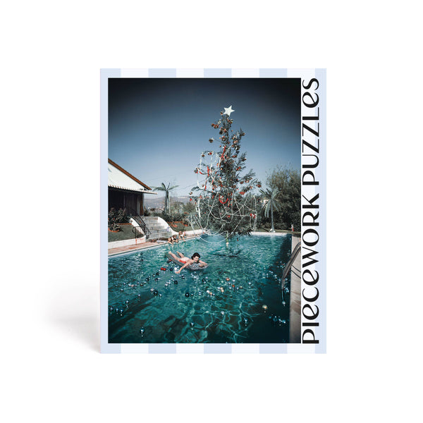 Christmas Swim - Slim Aarons Collab - 1000 Piece Puzzle