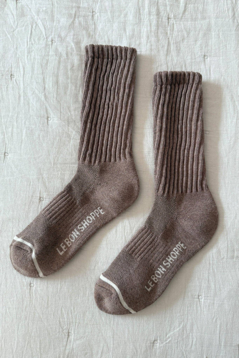 Ballet Socks - Mocha Mousse