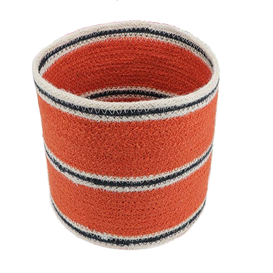 Round Jute Storage Basket