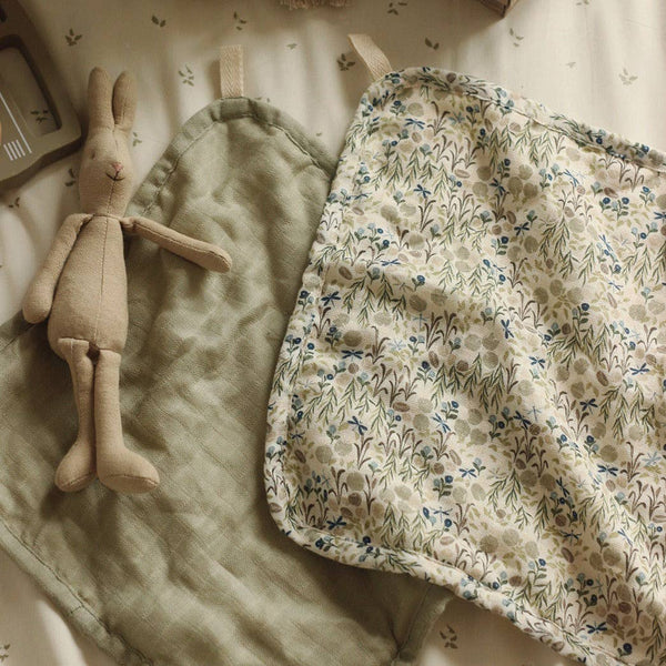 Organic Baby & Toddler Washcloths Set Of 2 - Riverbank