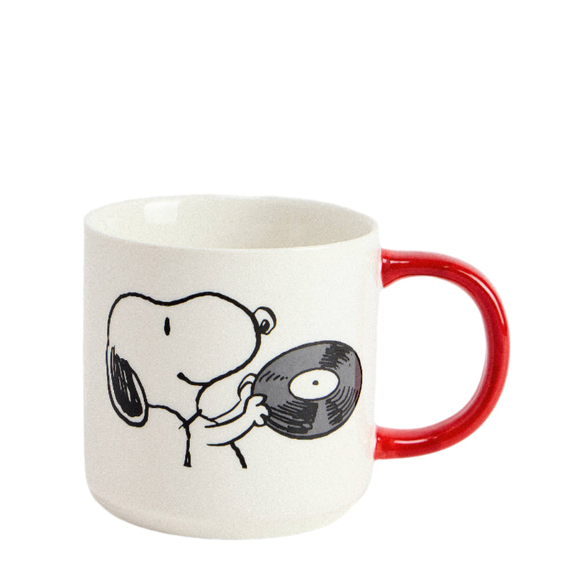 Peanuts Music is Life Mug (Red Edition)