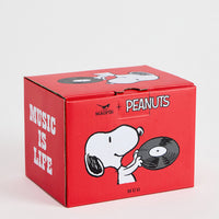Peanuts Music is Life Mug (Red Edition)