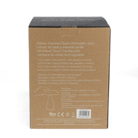 Touch dimmable mushroom table lamp - Mustard yellow