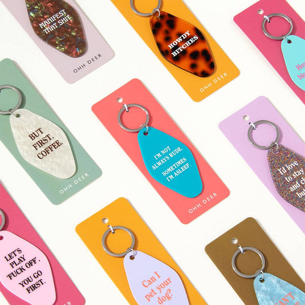 I Can't Adult Today Keyring