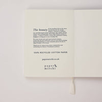 A5 Blank Notebook - Mini Scallops Lavender