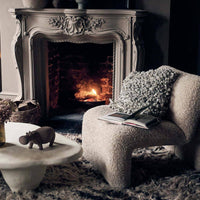 Dora Textured Shaggy Cushion