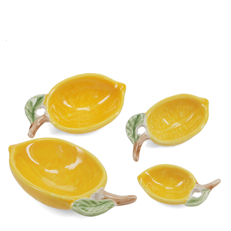 Ceramic Measuring Spoons - Lemons