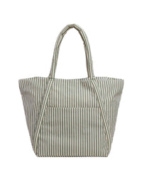 Cloud Bag - Sage Stripe