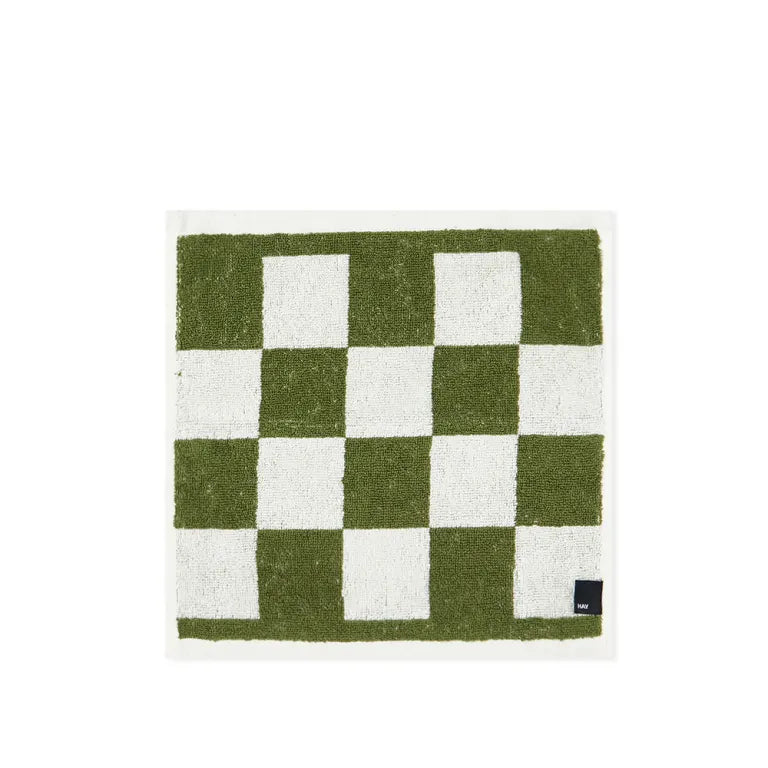 Check Wash Cloth - Matcha