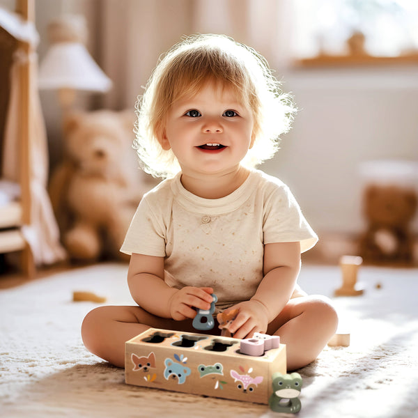 Wooden Animal Shape Box