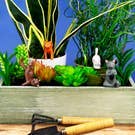 Mini Plant Pot Yoga Cats