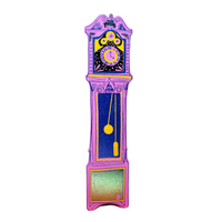 Grandfather Clock Bookmark - Hot Pink
