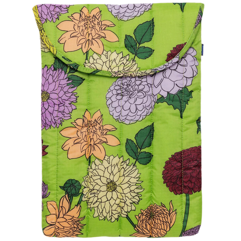 Puffy Laptop Sleeve 16"- Dahlia