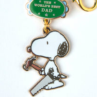 Peanuts World's Best Dad Keyring