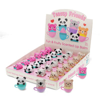 Teacup Friends Animal Berry Scented Lip Balm
