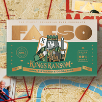 KING'S RANSOM 150g- 60% Dark chocolate vegan chunky bar