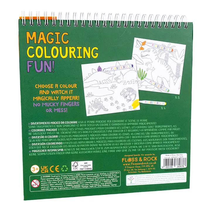 Dino Magic Colouring Fun