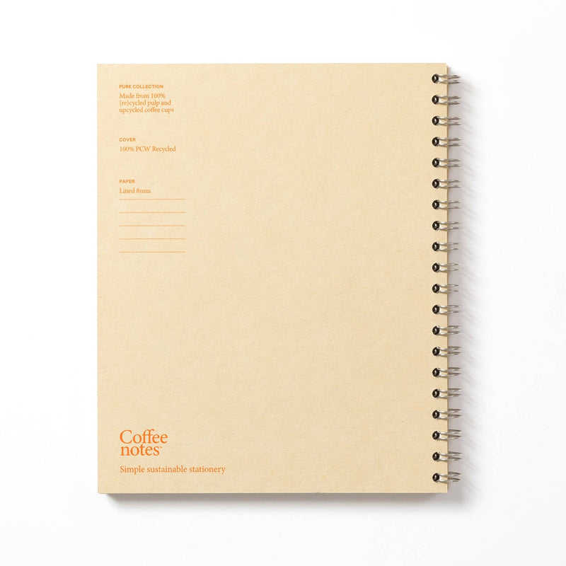 Kraft Wirebound Notebook (Lined)