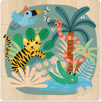Vilac Earth, Sea & Sky Puzzle Collection Wooden Educational