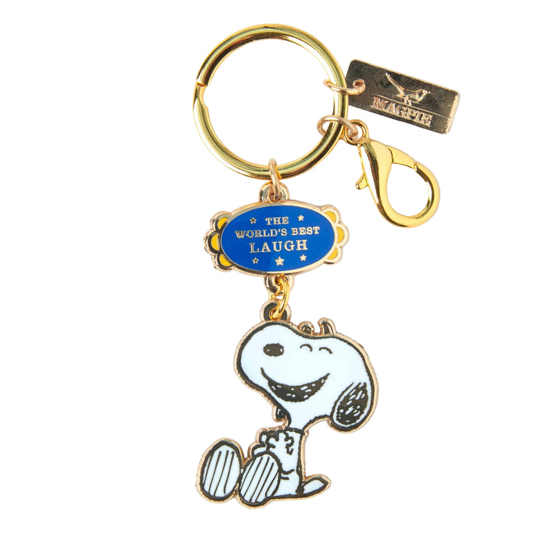 Peanuts World's Best Laugh Keyring