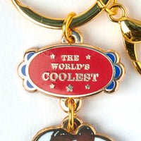 Peanuts World's Best Keyring Coolest