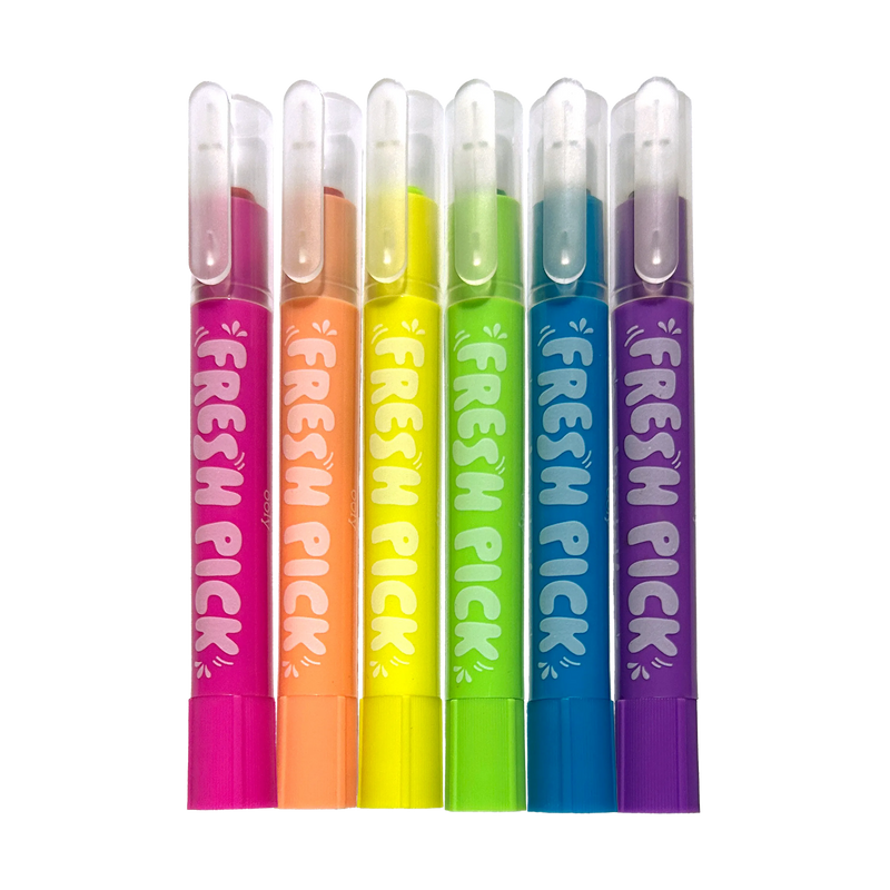 Ooly Fresh Pick: Apple Scented Gel Crayons