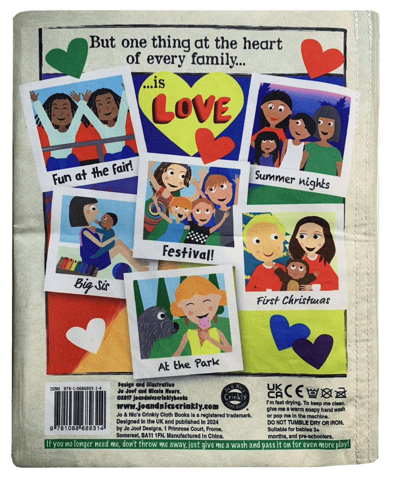 Crinkly Cloth Newspaper - What Makes A Family