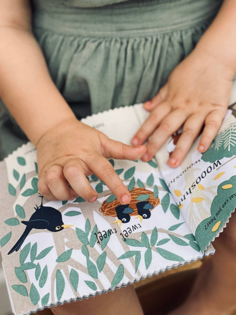 Woodland Hush Rag Book