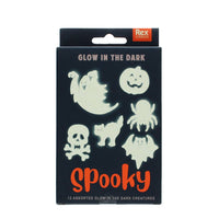 Rex London UK - Glow in the dark stick-on shapes (box of 12) - Spooky