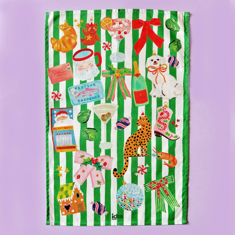 Favourite Things Tea Towel