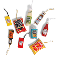 Heinz Mustard Sachet Resin Decoration