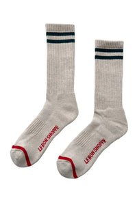 Extended Boyfriend Socks - Oatmeal