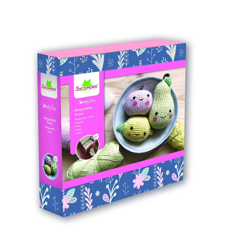 Crochet Set - Amigurumi Fruits