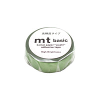 Washi Tape - Metallic Yellow Green