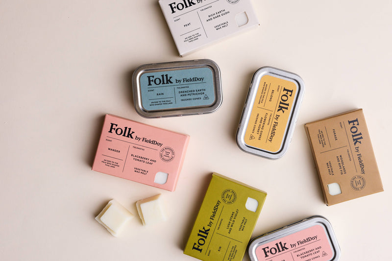 Folk Incense Cones - Rain